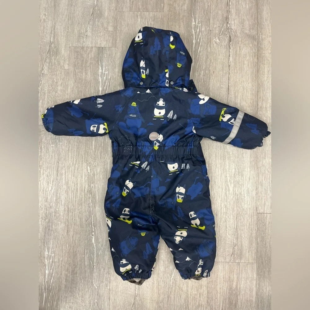 LASSIE snowsuit Navy & Lime Kids One-Piece Snow Suit